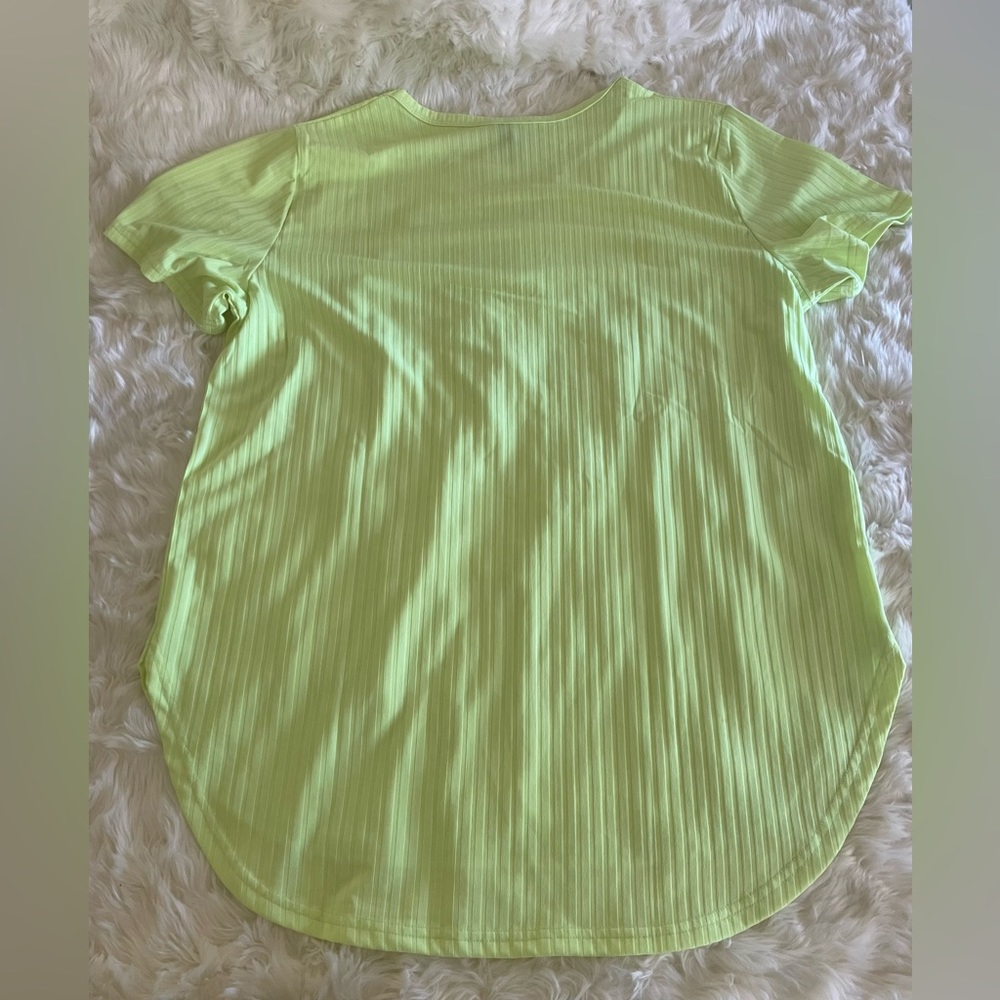 Crazy Train Neon Ribbed Top - Picture 5 of 7